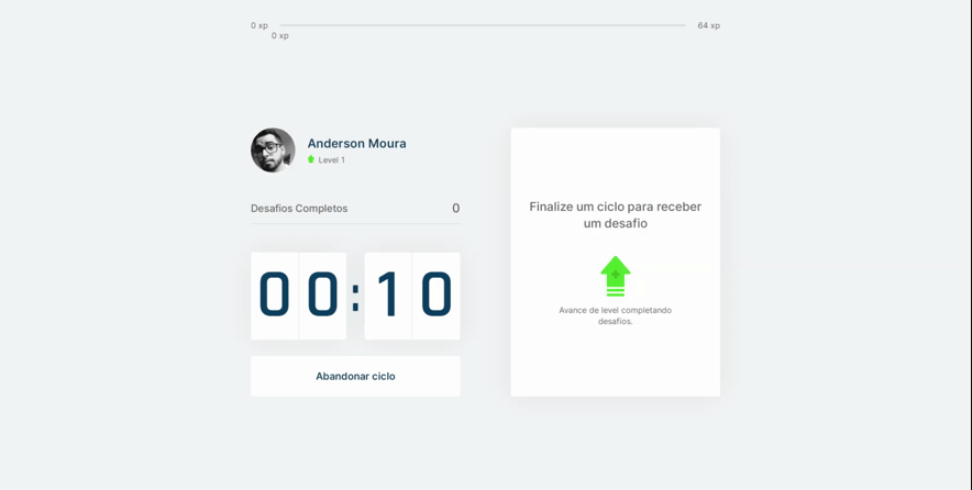 Gif demonstrando como é a contagem regressiva do contador